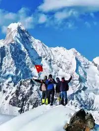 接下來登場的是千元級雪山格什莫斯科峰！