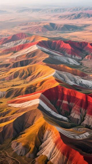 Bitter Water Danxia Wilderness Color Rhapsody