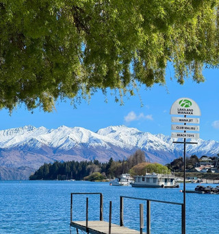 Wanaka, New Zealand | Slow-paced life by snow-capped mountains and lakes, a healing South Island town