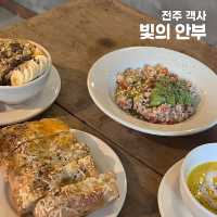 전주 비건 브런치 카페 ’빛의 안부‘