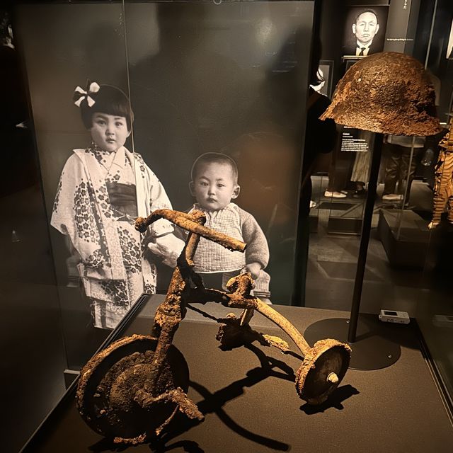 Hiroshima Peace Museum, a time to reflect. 