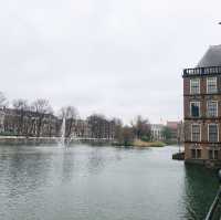 荷蘭🇳🇱海牙The Hague (Den Haag)🚶🏻‍♀️🚶🏿🚶🏻‍♂️ Hofvijver 散步看風景