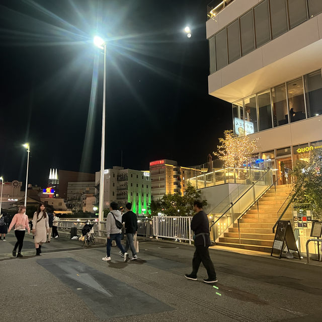 福岡景點｜中州屋台，夜市小攤販的聚集地，還有美麗河景