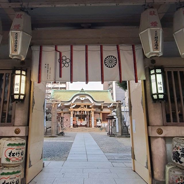 大阪梅田的守護神【綱敷天神社】