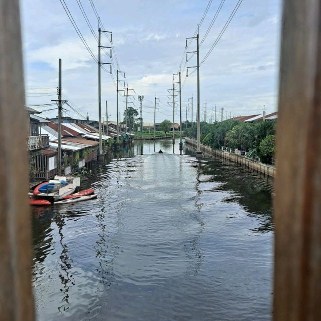 ตลาดเก่าหัวตะเข้ ชุมชนริมน้ำ