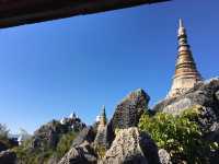 วัดพระบาทปู่ผาแดง ลำปาง