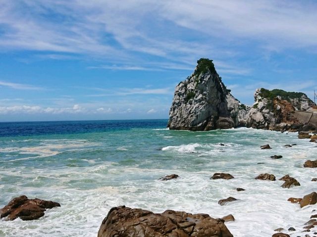 【和歌山】白い石灰岩が美しい日本のエーゲ海！