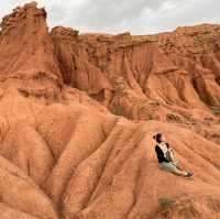 Fairytale canyon in Kyrgyzstan