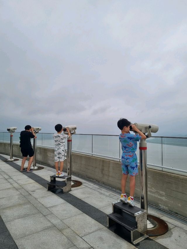 흐린 날 방문해도 선명하게 북녁을 바라볼 수 있는 곳!