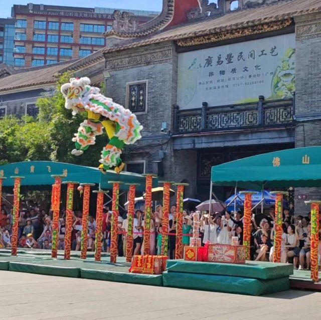 黃飛鴻紀念館 醒獅表演