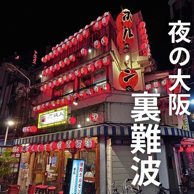 【大阪 難波】夜の大阪　裏難波