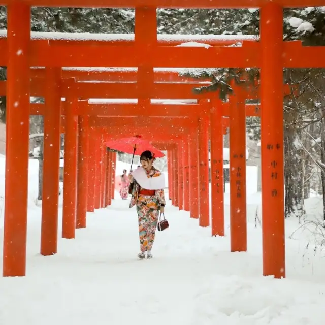 Leave a lifetime photo with the Sapporo kimono experience❣️