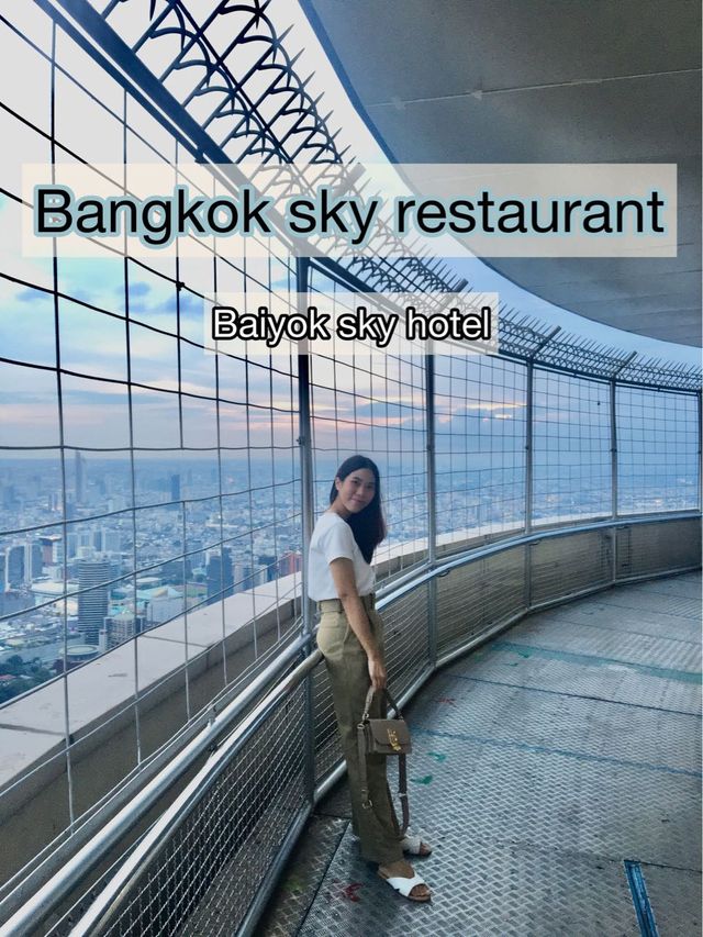 Bangkok Sky Restaurant 📍🍸 