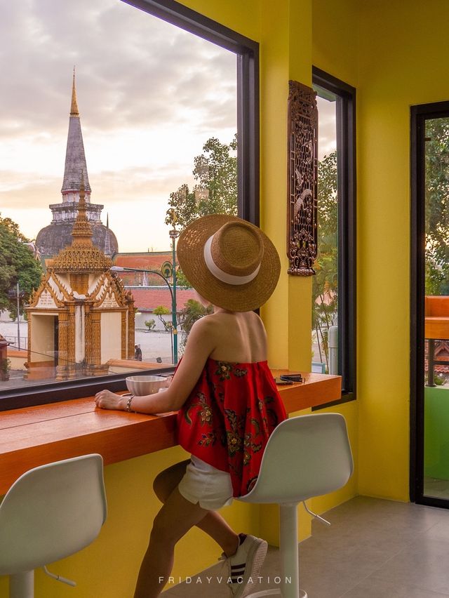 ฟู่ลี่ถัง คาเฟ่เปิดใหม่วิวพระธาตุเมืองนคร