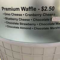 Stop by for $2.50 oreo cheese waffles!:)