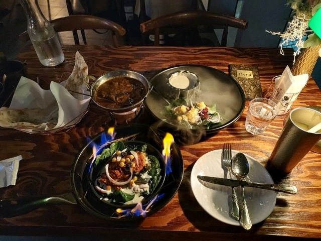 A nice Indian dinner at Restaurant Agra, Lotte World Mall