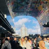 荷蘭🇳🇱鹿特丹 Rotterdam·知名特色設計建築🎨🌈 Markthal