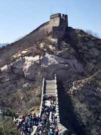 A true man shall Discover Great Wall of China