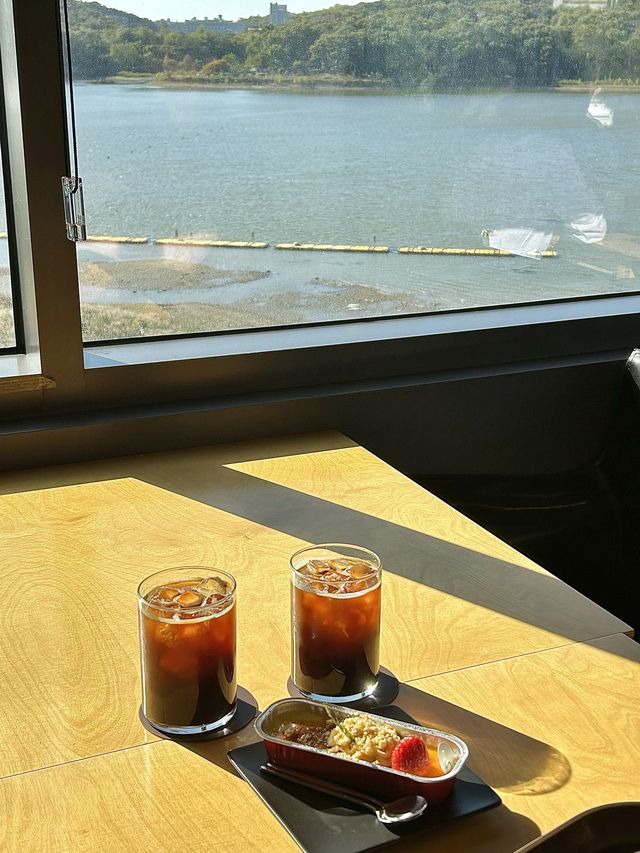 기흥호수뷰 카페, ”호수앉기“☕️