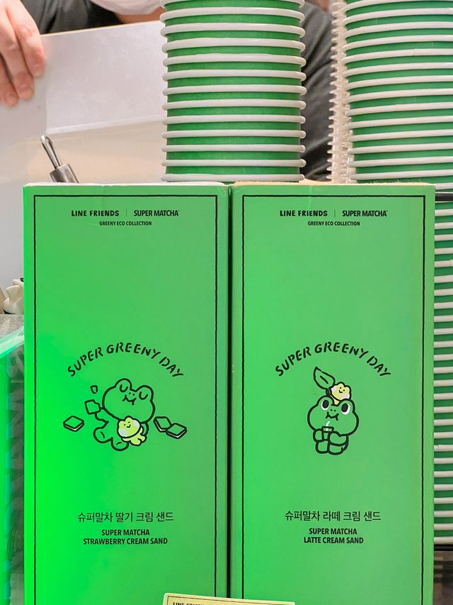 喜歡抹茶的，去韓國旅遊不能錯過的飲品💚