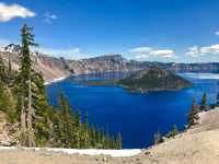 A breathtaking azure jewel.
