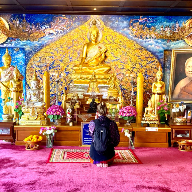 The Lucky  Buddha Statue of Thailand.