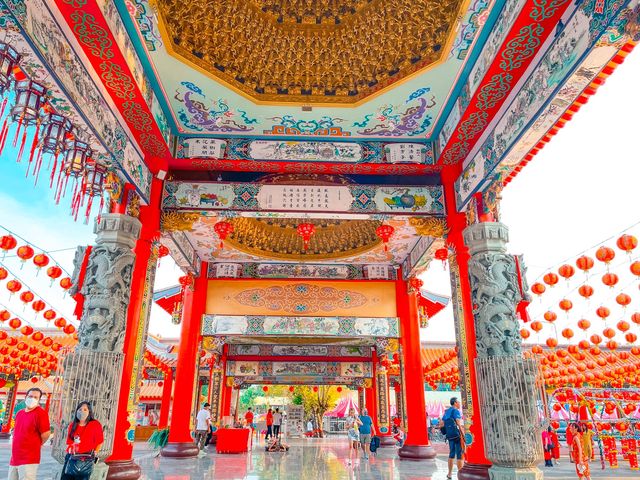 #ตรุษจีน2567  ศาลเจ้าห้าพระองค์ เสียนหลอไต้เทียนกง