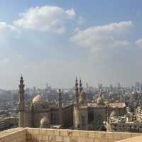 Old historical citadel in Egypt 