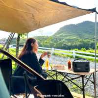 กางเต็นท์วิวเขางวงช้าง บ้านค่าย ระยอง วิวเขาสวยมาก
