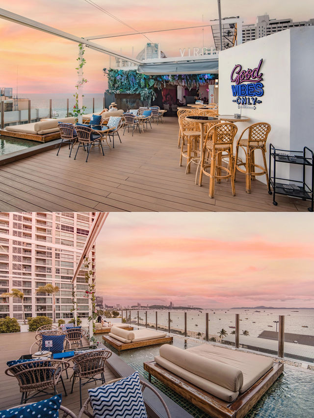 Virgin Rooftop Pattaya รูฟท็อปลับพัทยา ราคาเบาๆ🌄