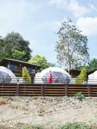 ⛺️ นอนเต็นท์โดมริมแม่น้ำแควที่ Heaven Kwai Resort