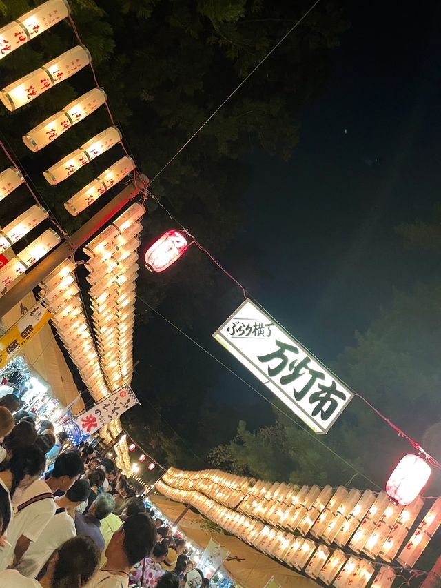【滋賀】約1万個の提灯が灯される夏の風物詩