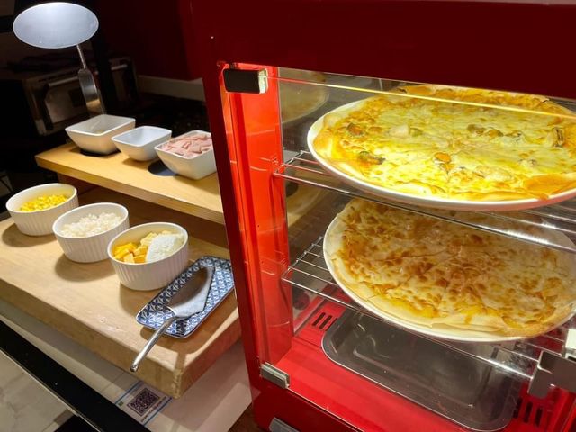 Asian street food buffet dinner