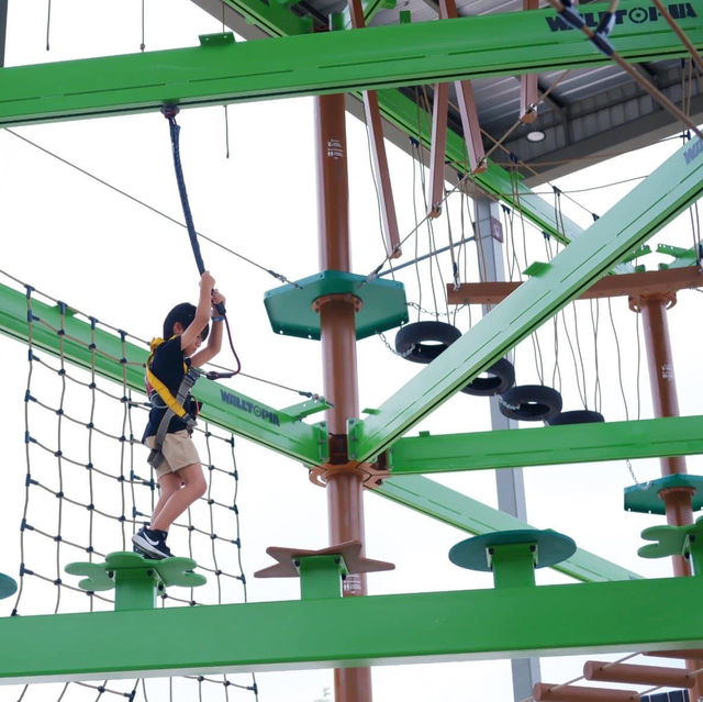 SkyRise Adventures ตะลุยฐานเชือกสุดยิ่งใหญ่ 🧗