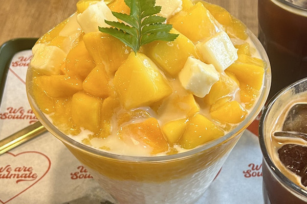 韓国 マンゴーかき氷が最高すぎる🥭🍧 | Trip.com ソウル