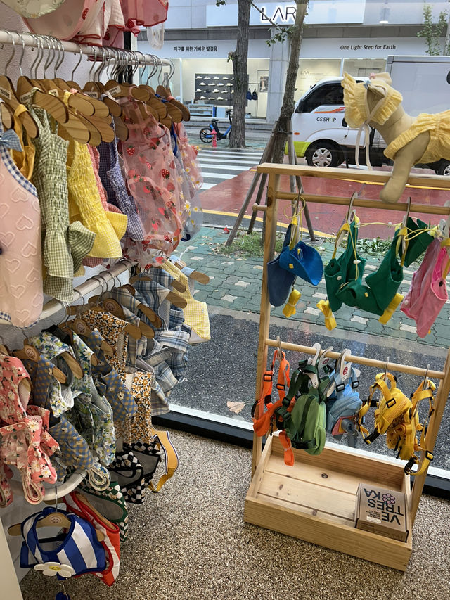 【韓国/ソンス】おしゃれエリアに可愛い雑貨屋さん💓dogグッズも🐶✨