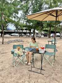 🐶พาน้องหมามานั่งชิลริมเลหาดแหลมเจริญกัน