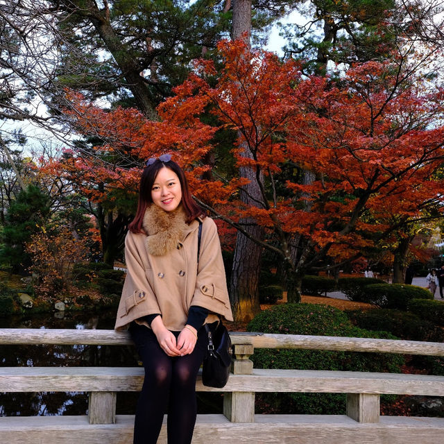 🍁 金澤兼六園:打卡紅葉仙境,感受江戶風情