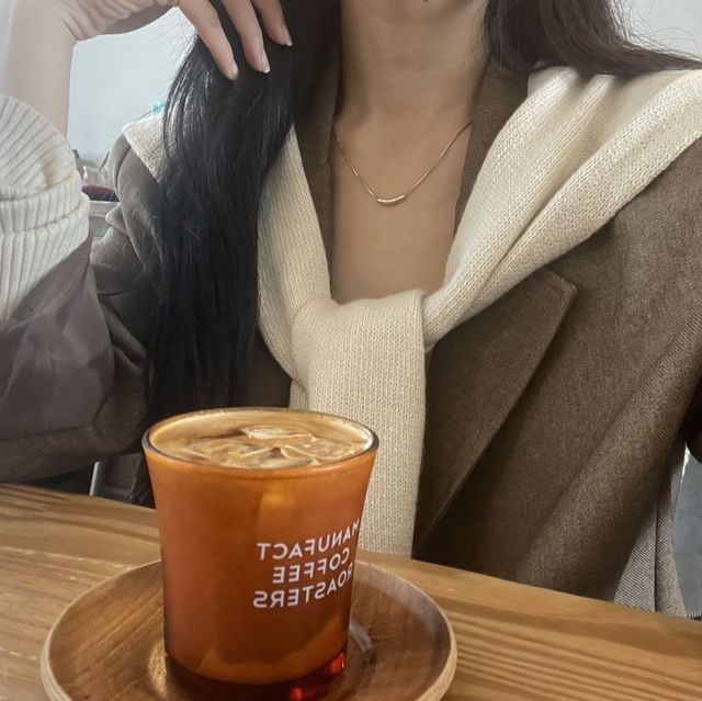 旅行の朝活に行くべきお店"매뉴팩트커피"☕️ 旅行の朝活に行くべきお店"매뉴팩트커피"☕️