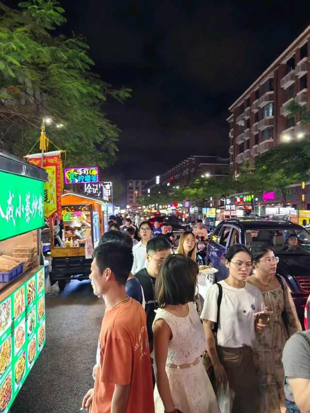 汕尾必到二馬路美食街夜市