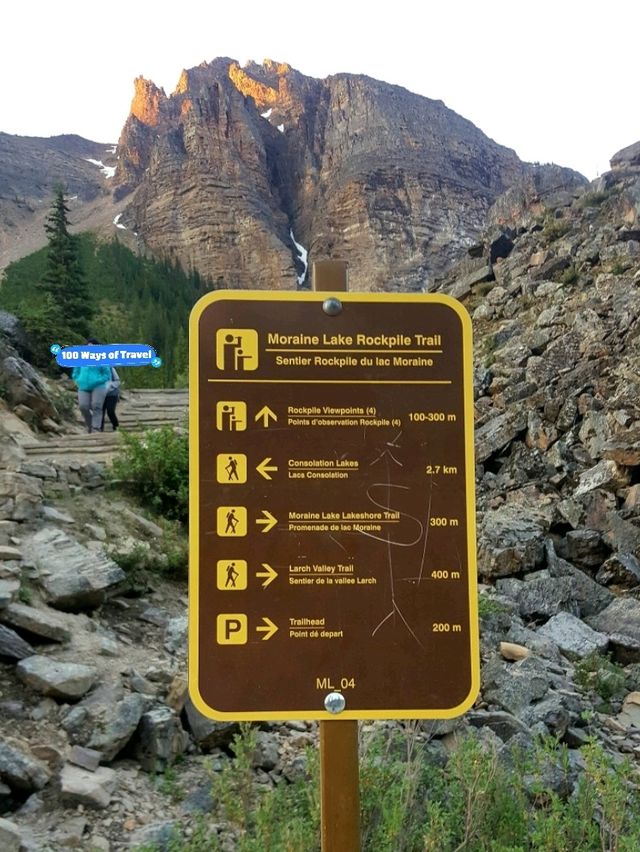 BREATHTAKING VISTAS OF MORAINE LAKE