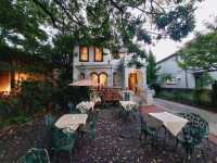 A nice petite old residence cafe with many nice photospots at Enokitei, Yamate, Yokohama