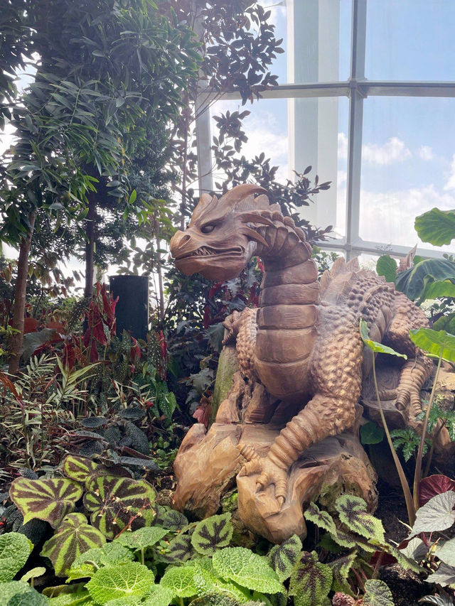 You won’t believe there are such lovely flower trails in Singapore