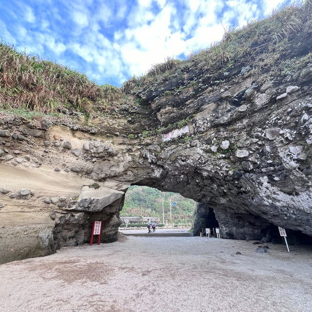 台湾休闲好地方：北门石门名胜海滩