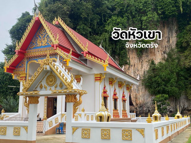 วัดหัวเขา วัดสวยวิวเขาจังหวัดตรัง
