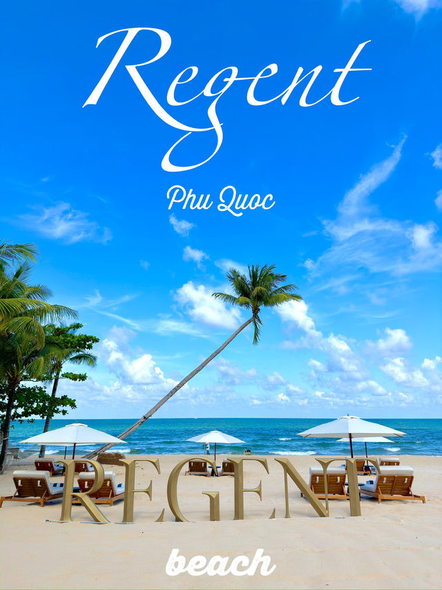 ベトナム　フーコック観光　Regent Phu Quocのビーチは人生最高のビーチだった！