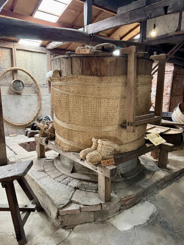 城下町にある酒蔵を見学。