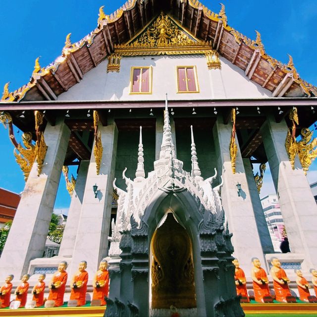 泰國曼谷湄南河畔著名標誌性古廟景點:瓦拉康寺，適合拍照📸打卡