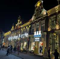 Magical illuminations & fireworks at Huis Ten Bosch