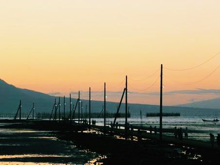 宮崎🇯🇵 長部田海床路 